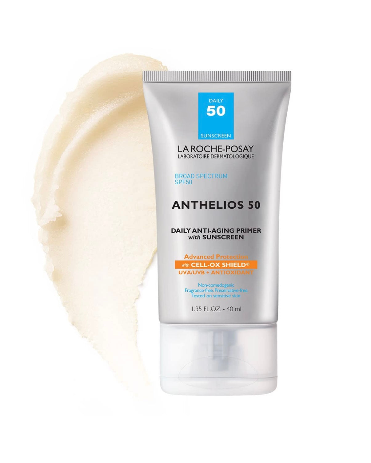 Anthelios Anti-Aging Primer with Sunscreen, 50 SPF,