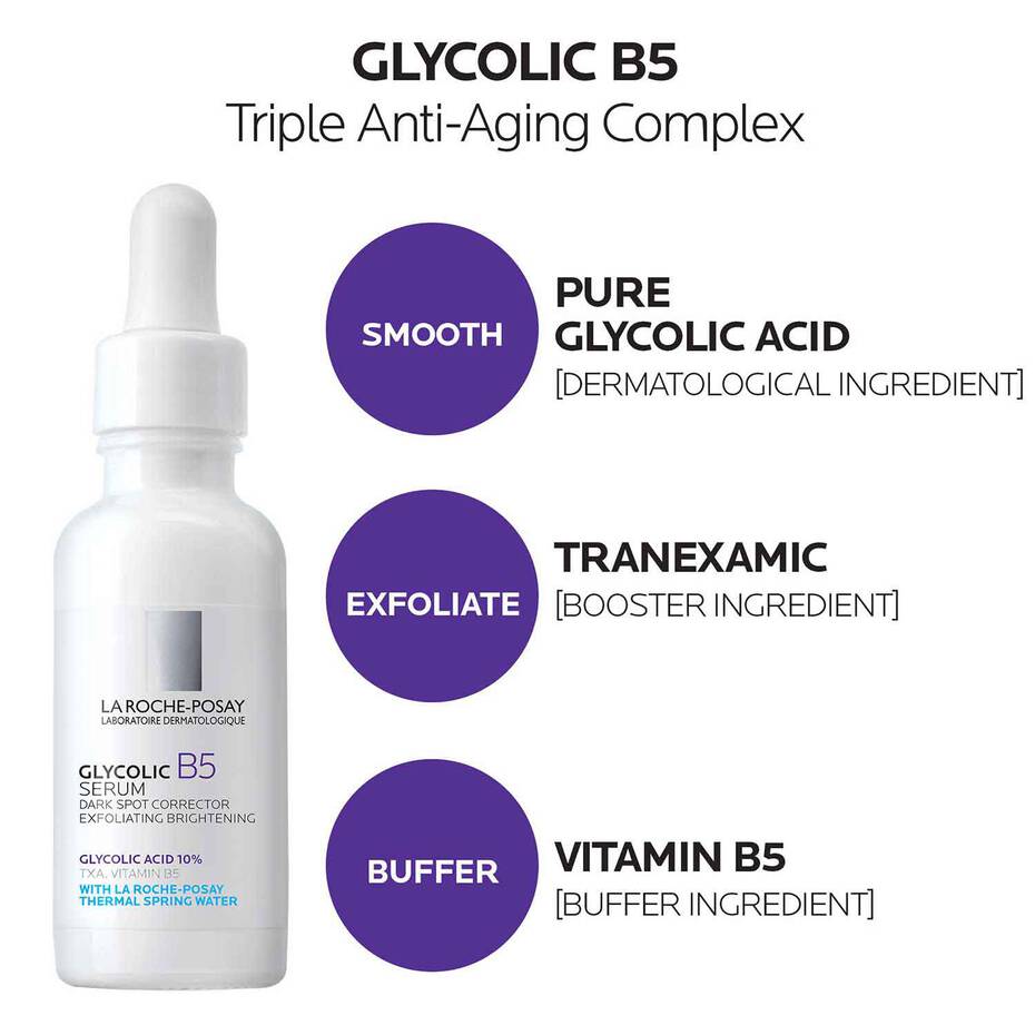 Glycolic B5 10% Pure Glycolic Acid Serum - Sylph Beauty