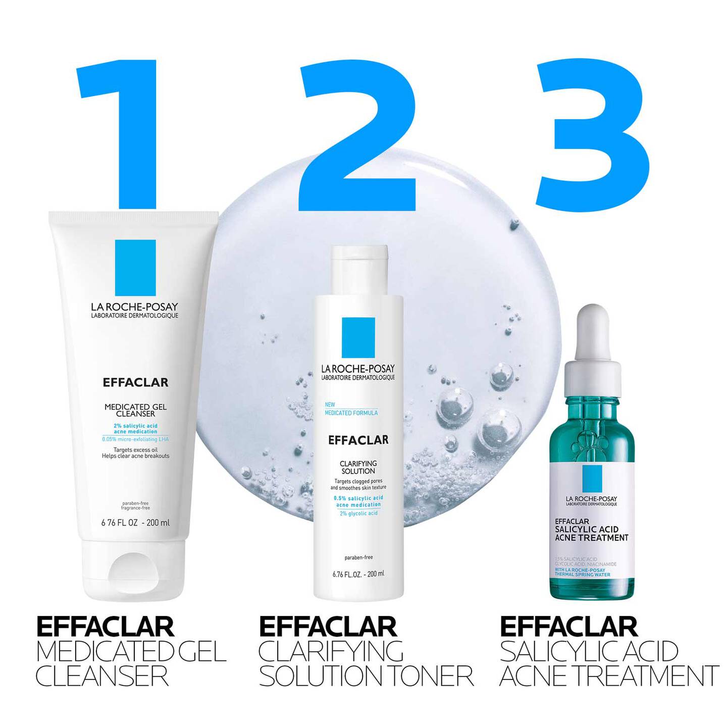 Effaclar Salicylic Acid Acne Routine Set