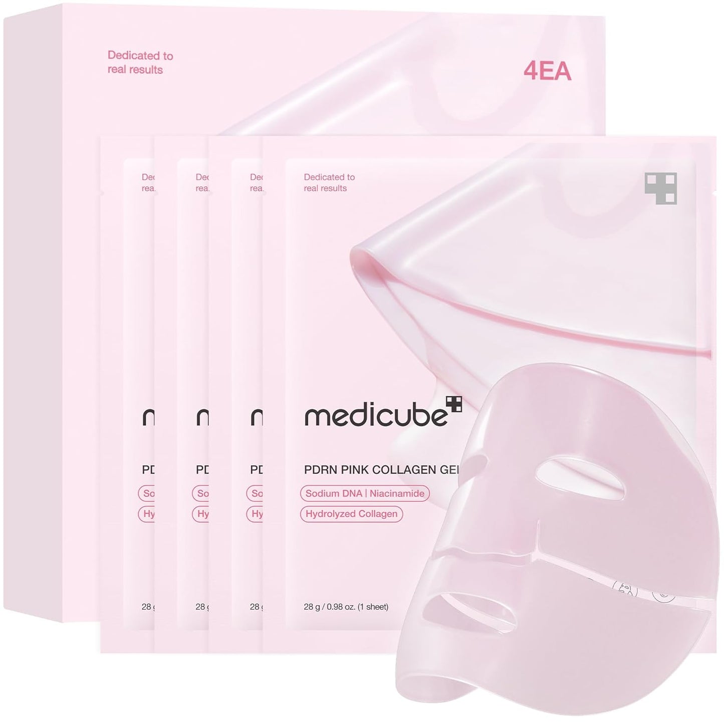 PDRN Pink Collagen Jelly Gel Masks - Sylph Beauty