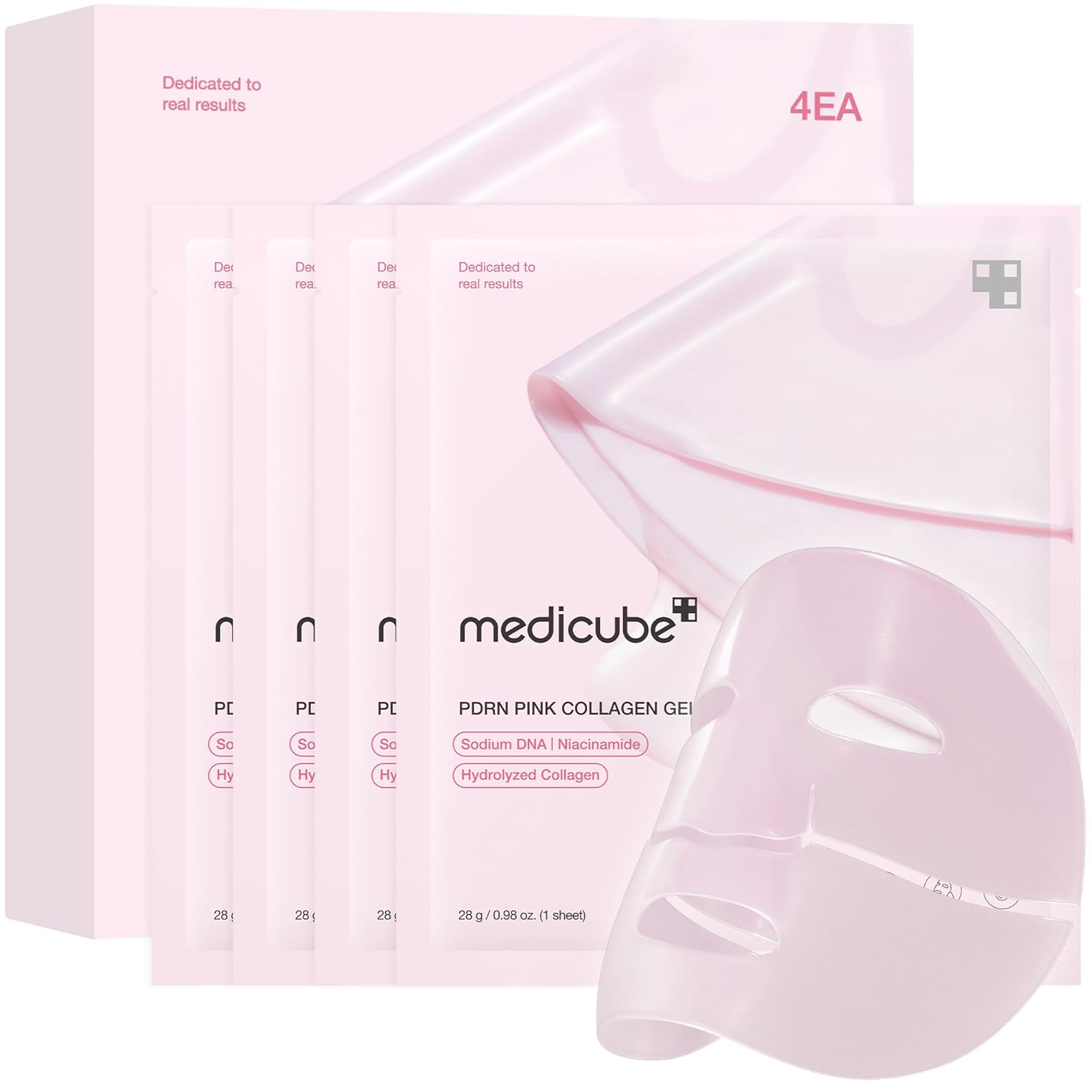 PDRN Pink Collagen Jelly Gel Masks - Sylph Beauty