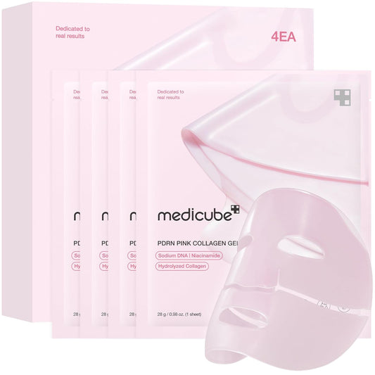 PDRN Pink Collagen Jelly Gel Masks - Sylph Beauty