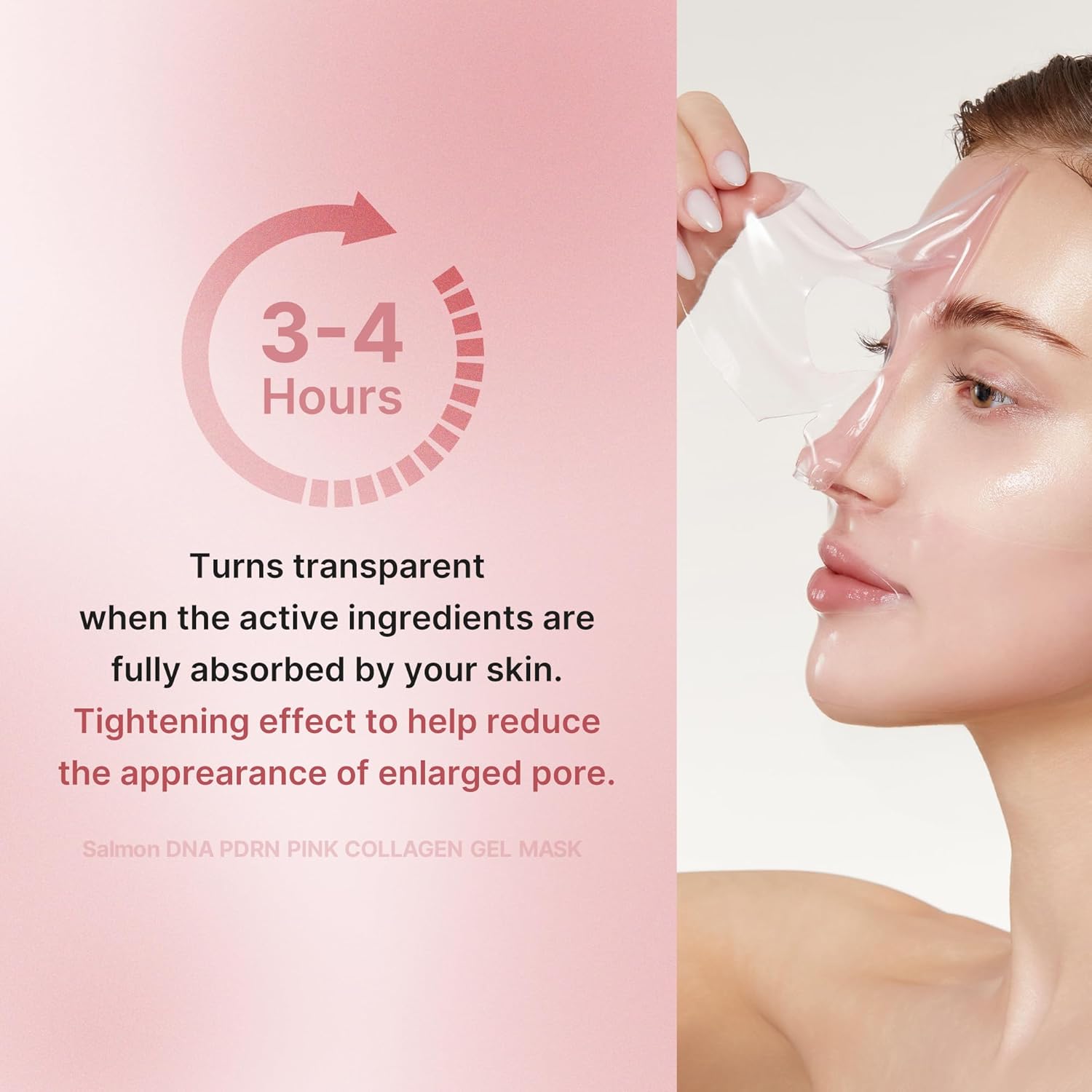 PDRN Pink Collagen Jelly Gel Masks - Sylph Beauty