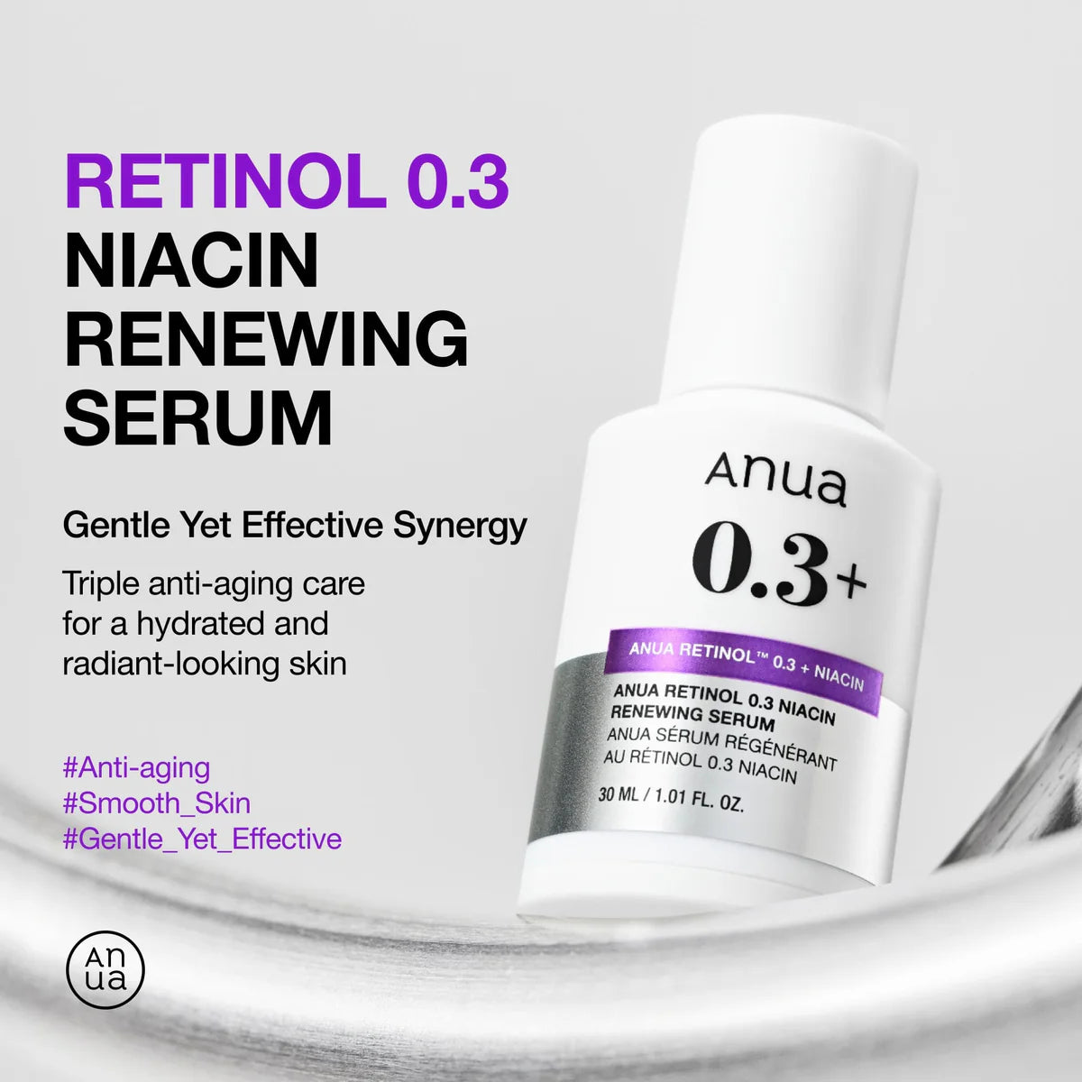 Nano Retinol™ 0.3% + Niacin Renewing Serum - Sylph Beauty