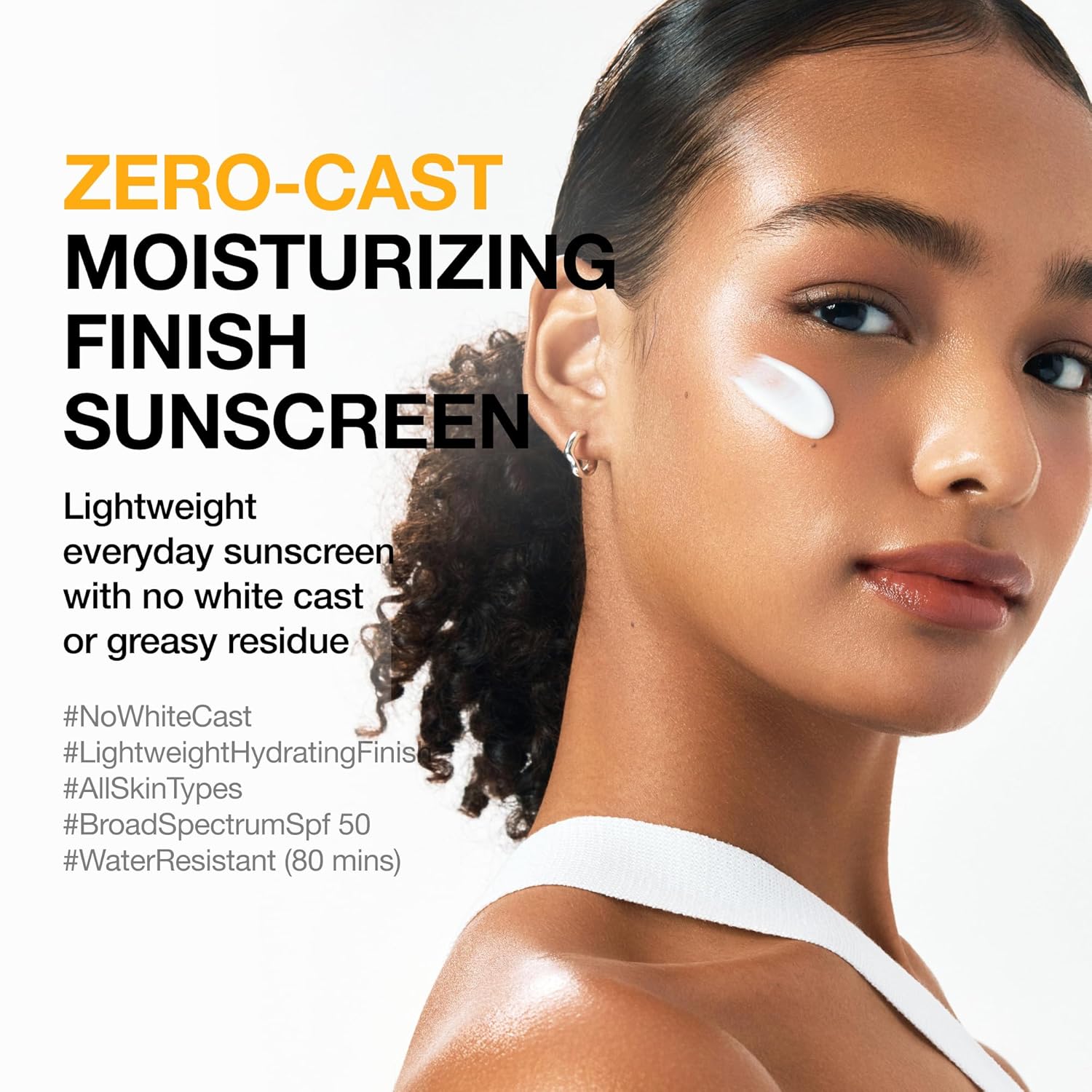 Anua Zero-Cast Moisturizing Finish Sunscreen SPF 50 - Sylph Beauty