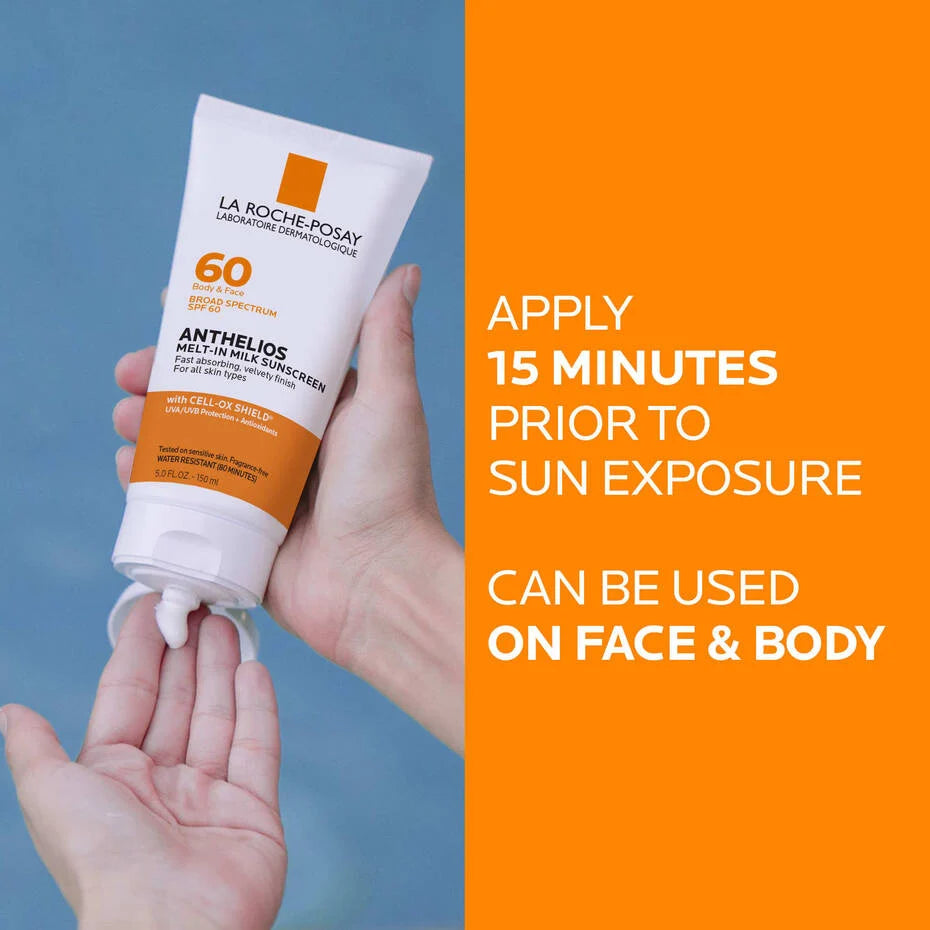 Anthelios Melt-In Milk Sunscreen SPF 60 - Sylph Beauty