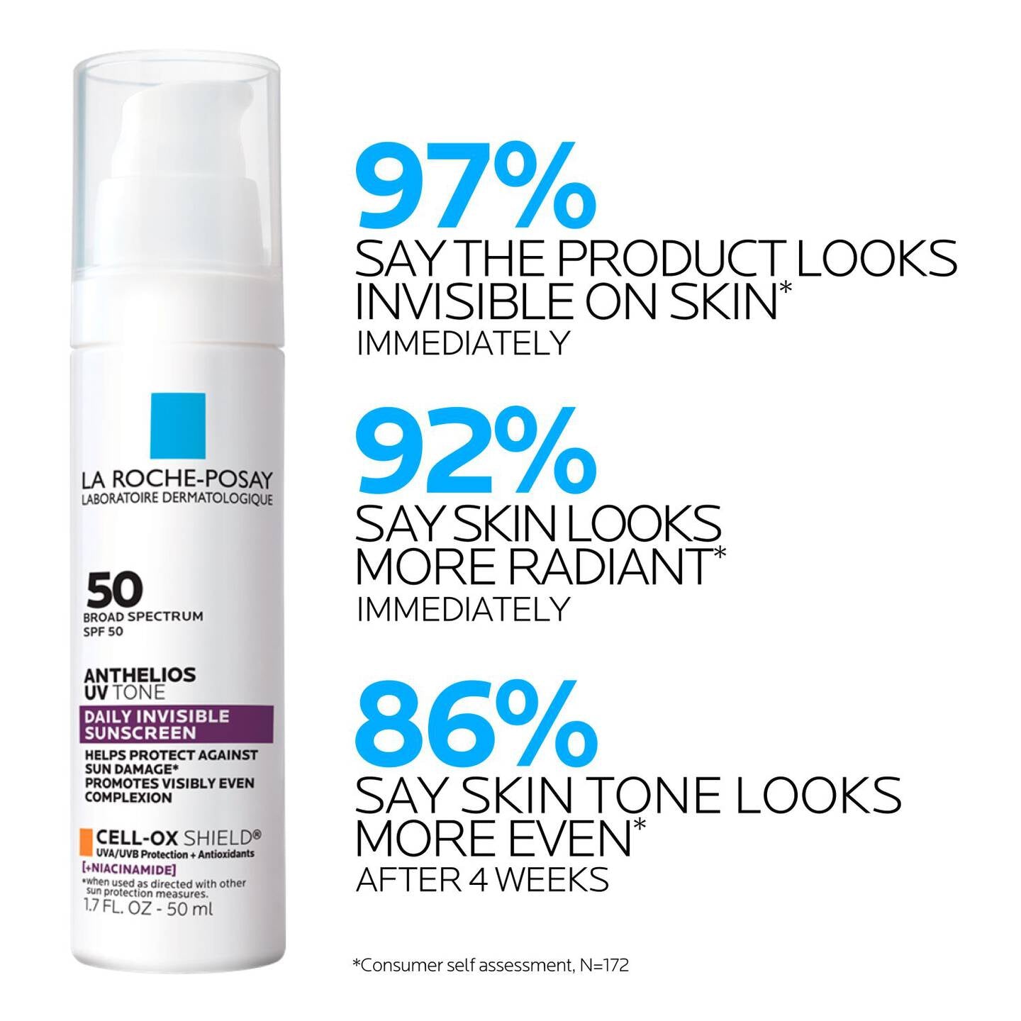 Anthelios UV Tone Sunscreen SPF 50 - Sylph Beauty