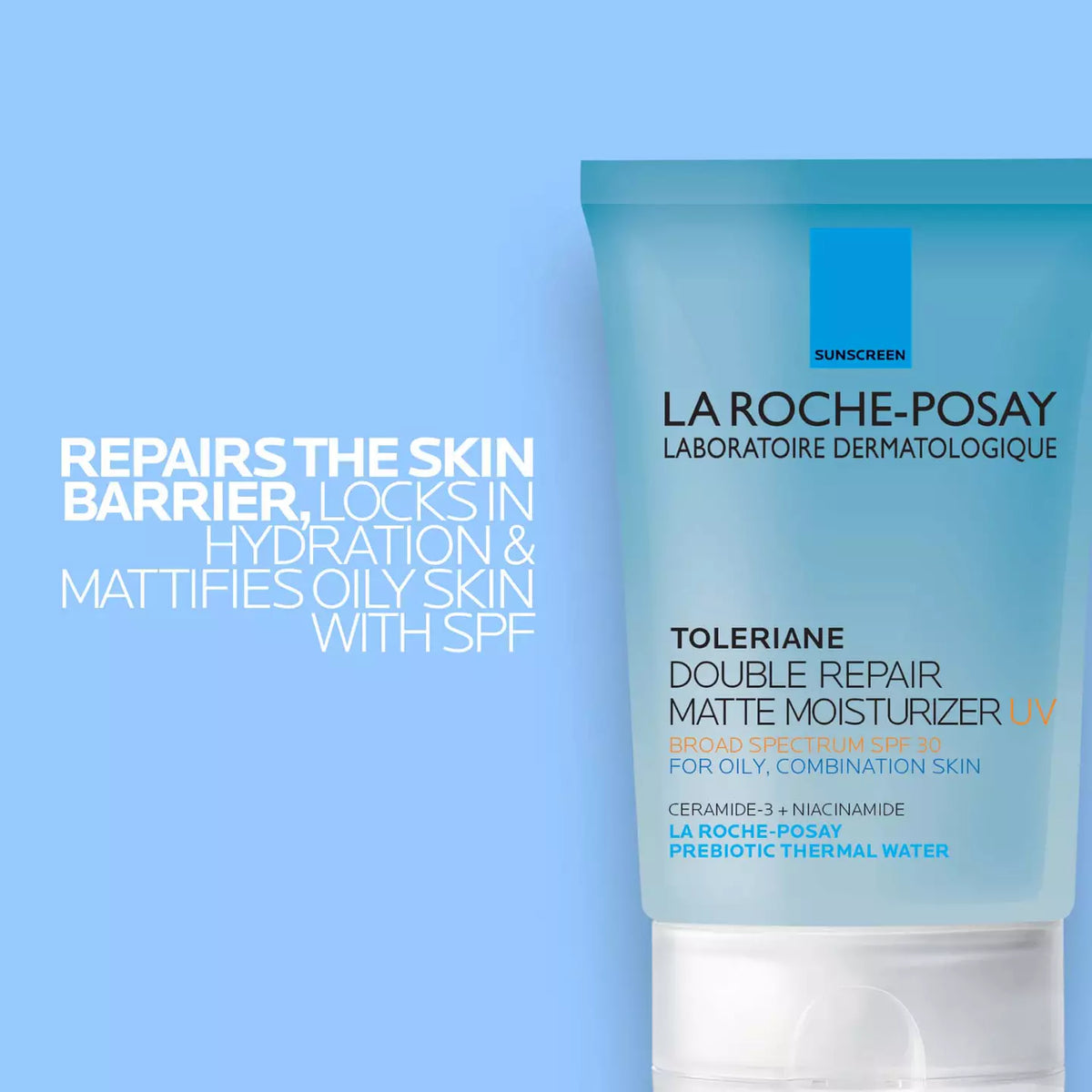 Toleriane Double Repair Matte Moisturizer with SPF 30
