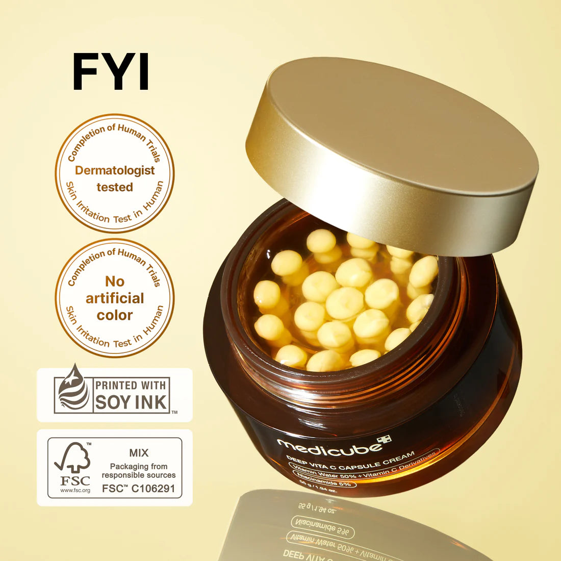 Deep Vita C Capsule Cream - Sylph Beauty