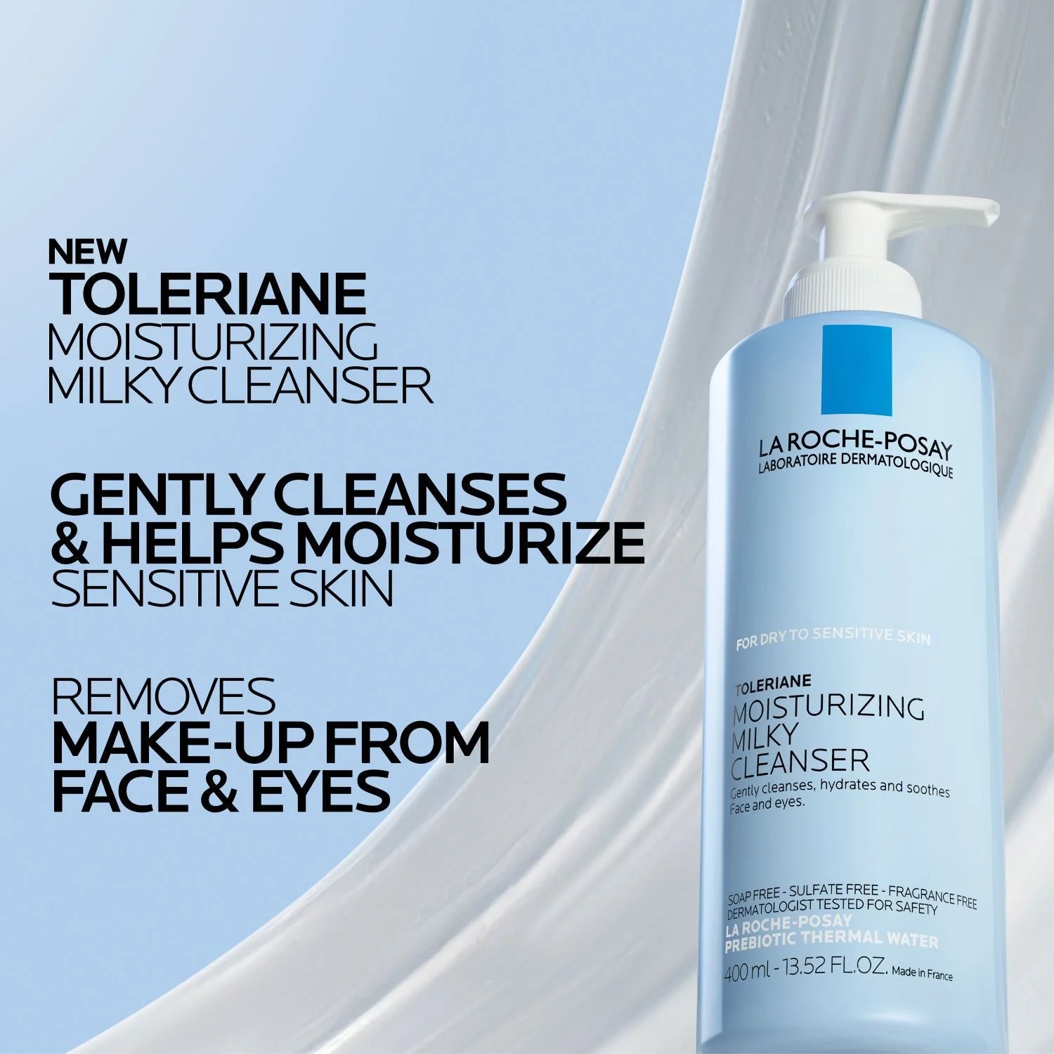 Toleriane Moisturizing Milky Facial Cleanser - Sylph Beauty