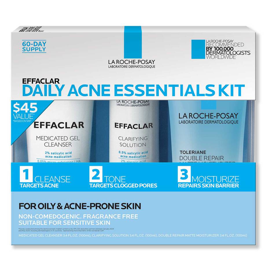 Effaclar Daily Acne Essentials Kit - Sylph Beauty