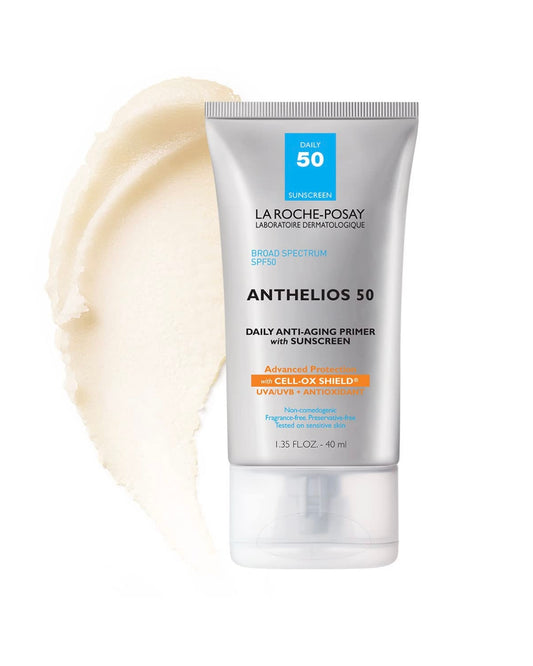 Anthelios Anti-Aging Primer with Sunscreen, 50 SPF, - Sylph Beauty