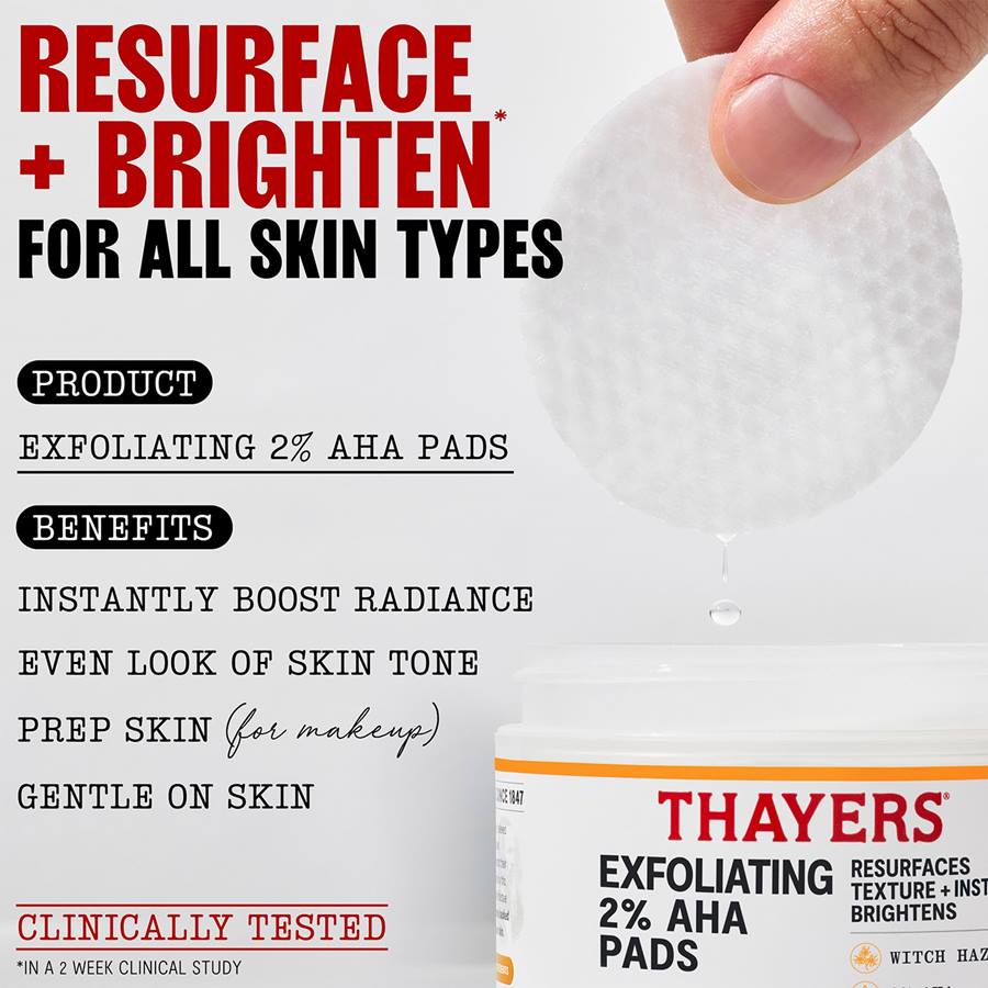Exfoliating 2% AHA Pads