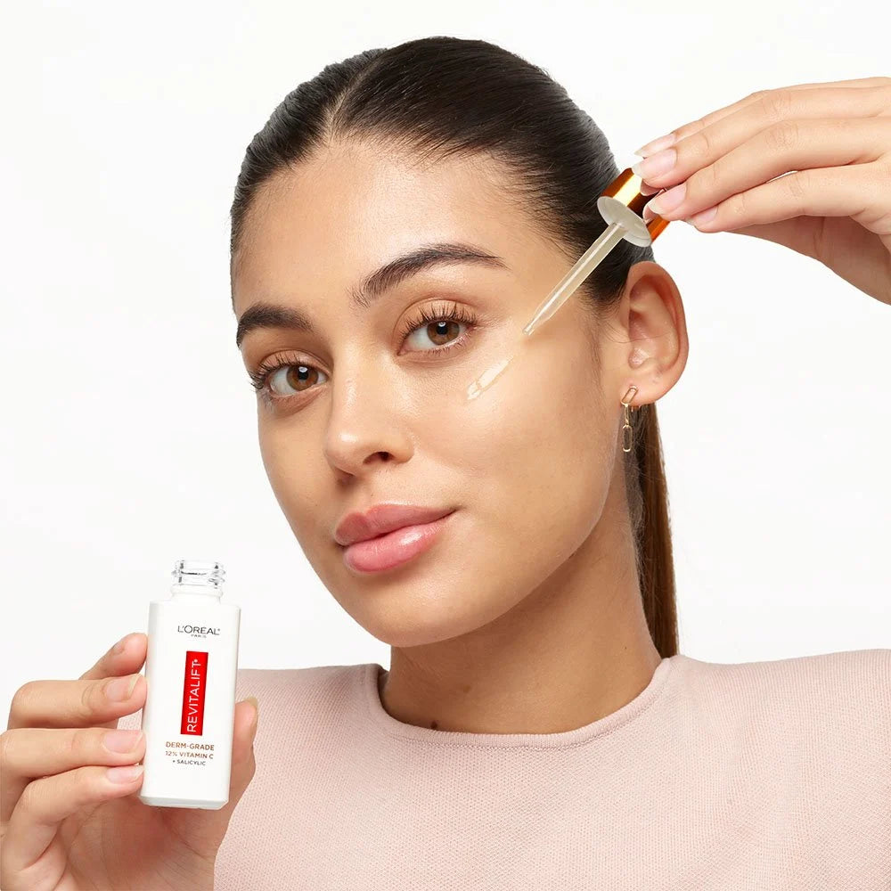 12% Pure Vitamin C + E + Salicylic Acid Serum; Revitalift Derm Intensives