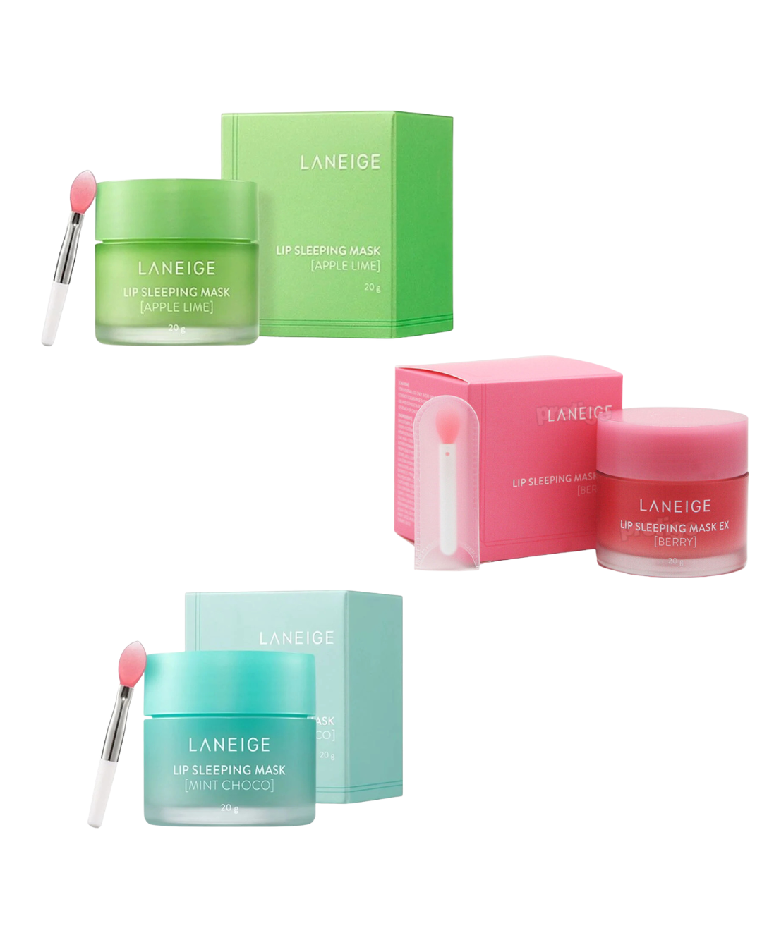 Laneige Lip Sleeping Mask Trio - Sylph Beauty