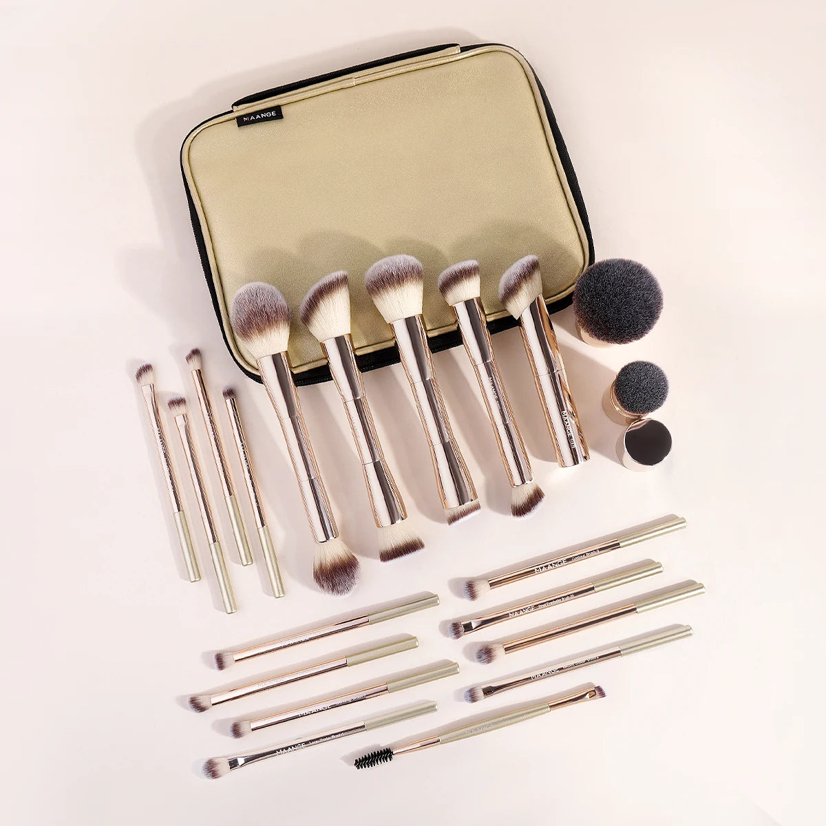 Pro Makeup Brush Kit + Storage Bag (20pcs) - Sylph Beauty